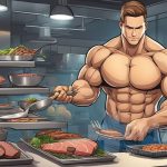 تعداد وعده های غذایی یک بدنساز