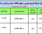 فروش فوری ۲ خودرو برقی ایران‌خودرو از فردا